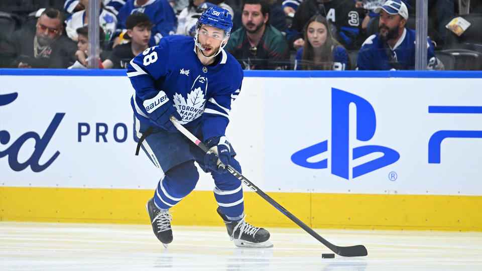 It sounds like Michael Bunting has played his last game with the Leafs. (Photo by Gavin Napier/Icon Sportswire via Getty Images)