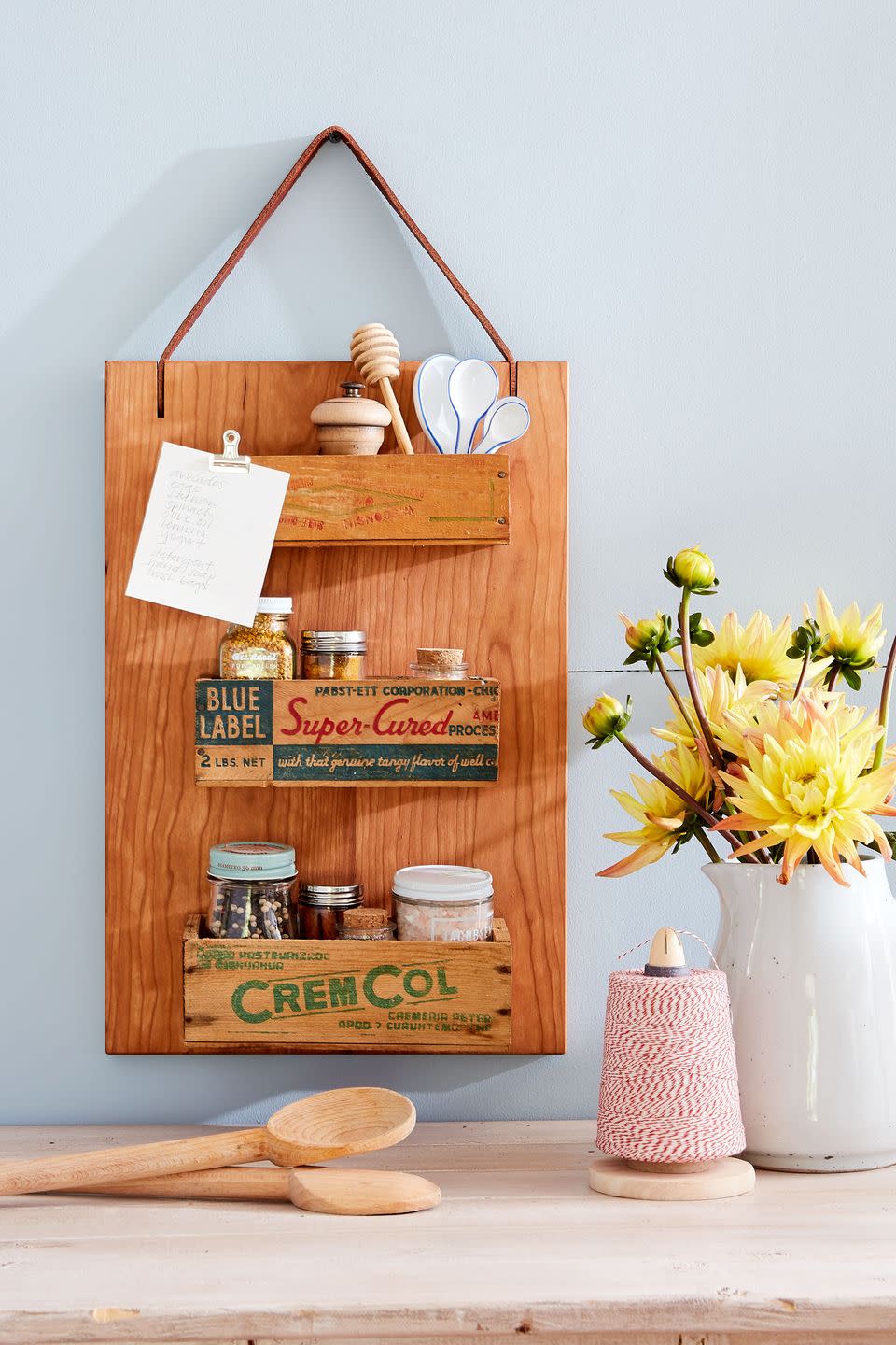 Cutting Board Spice Rack