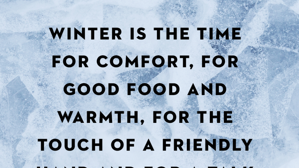 winter quotes