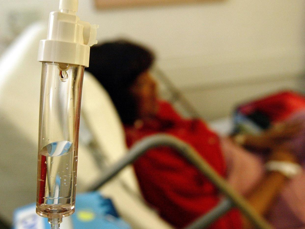 Chemotherapy can be taken as an oral tablet or through an intravenous drip: Chris Hondros/Getty