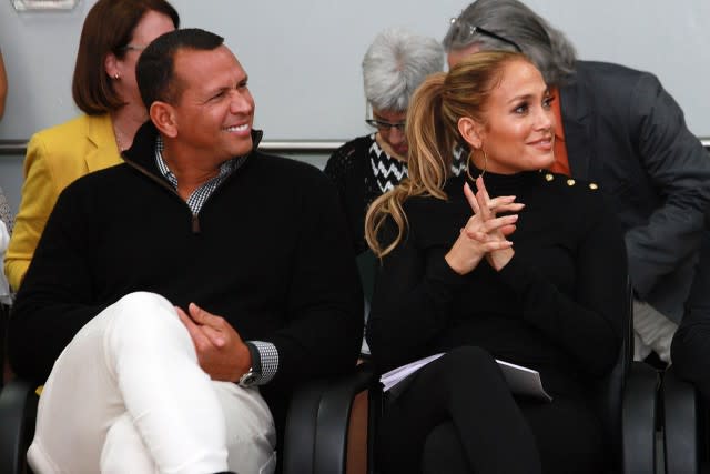 The couple attended the Miami Hurricanes game on Monday night.