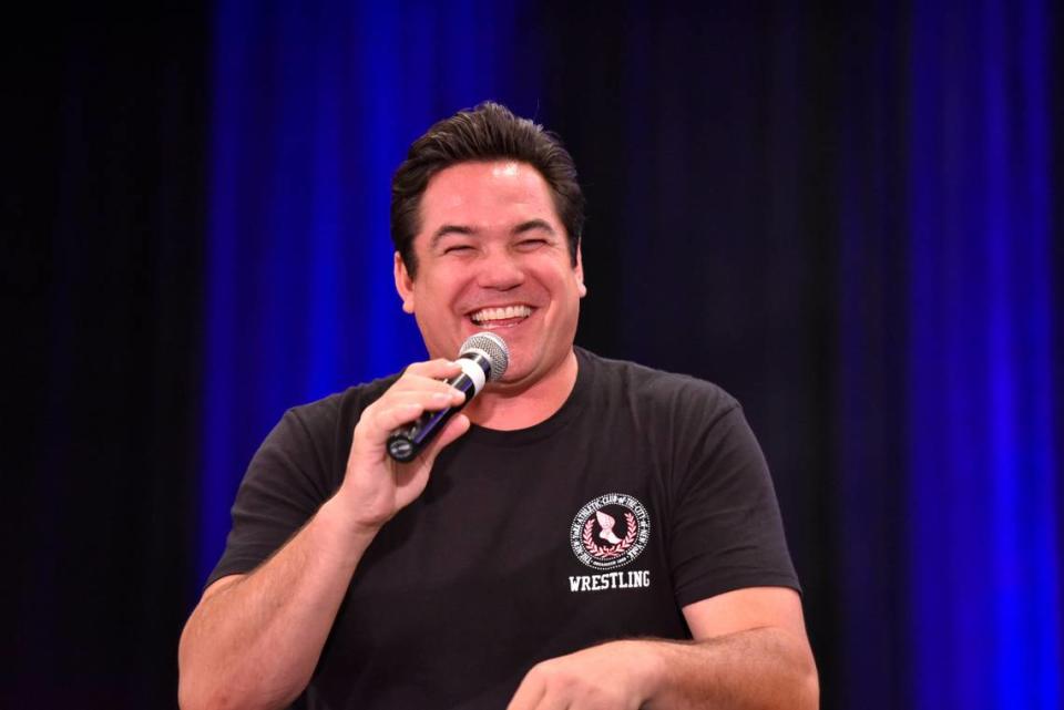 Dean Cain participates during a Q&A panel on day two at Wizard World at the Donald E Stephens Convention Center on Saturday, Aug. 24, 2019, in Chicago. (Photo by Rob Grabowski/Invision/AP)