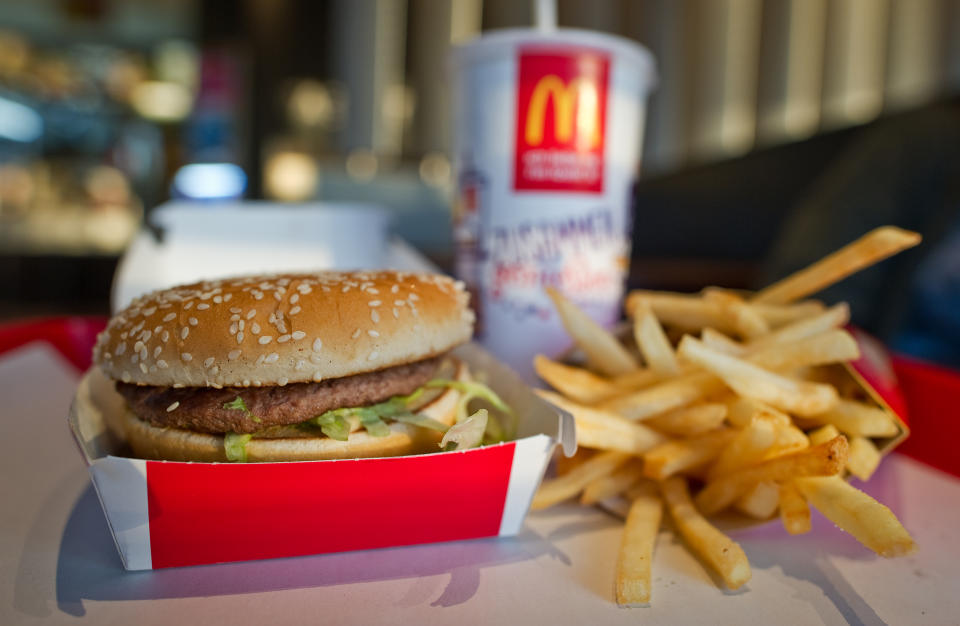 The driver blamed their behaviour on their craving for a Big Mac. Source: File/Getty Images