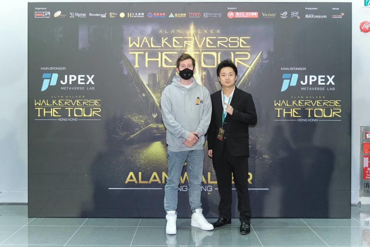 JPEX Announces Exclusive Sponsorship for "Alan Walker Walkerverse The