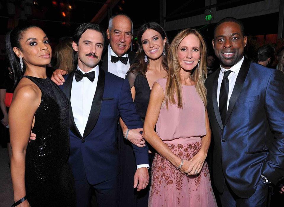 Milo Ventimiglia, Mandy Moore, Sterling K. Brown, Golden Globes Party Pics