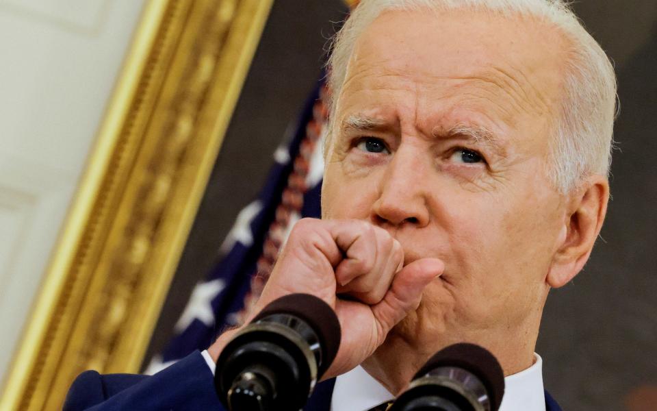 Biden speaks about the administration's coronavirus disease (COVID-19) response