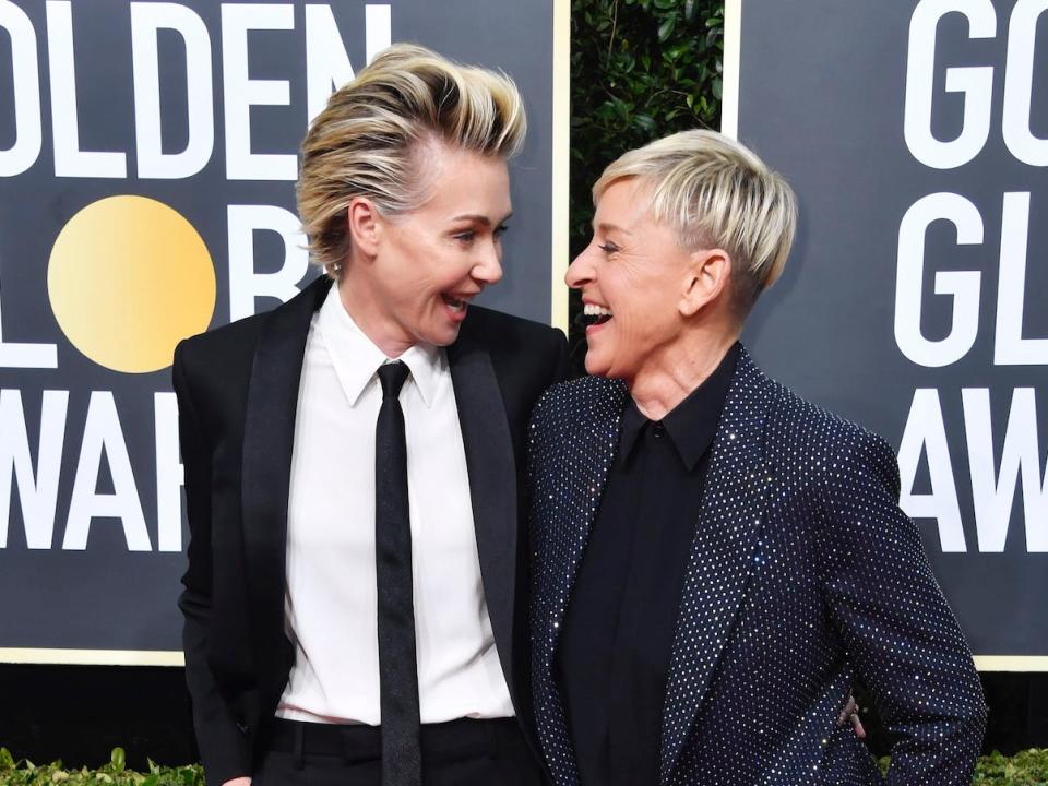 Ellen Degeneres and Portia De Rossi