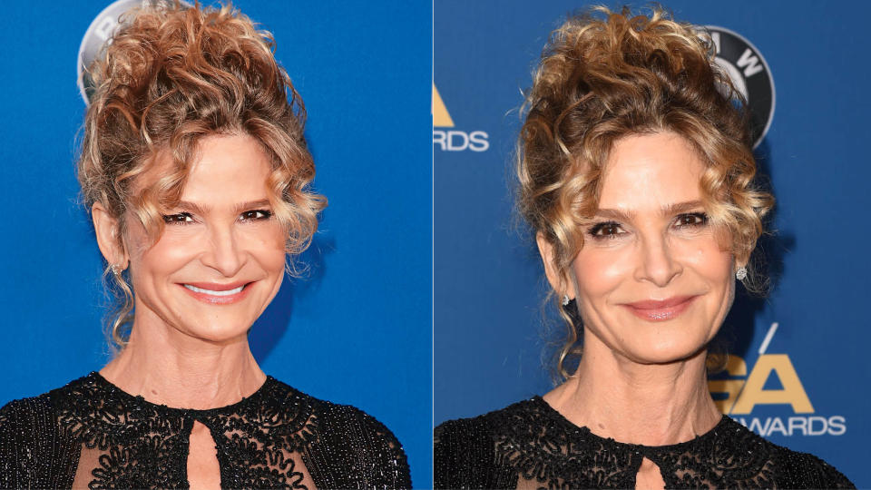 Kyra Sedgwich updo