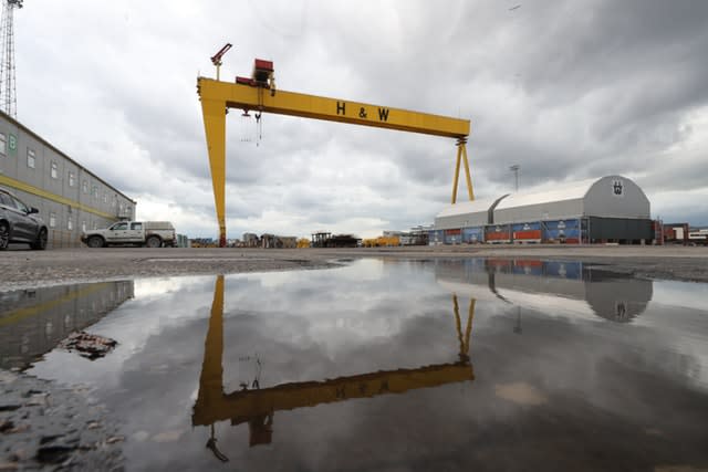 Harland and Wolff shipyard in administration