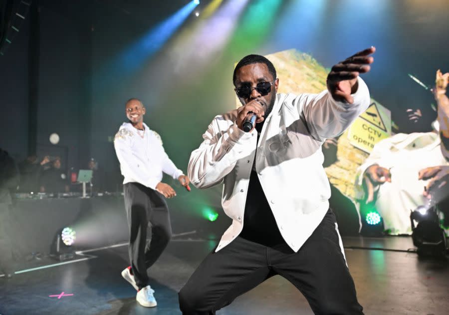 LONDON, ENGLAND – NOVEMBER 07: Giggs and Diddy perform at O2 Shepherd’s Bush Empire in a special one night only event at O2 Shepherd’s Bush Empire on November 07, 2023 in London, England. (Photo by Samir Hussein/Getty Images for Sean Diddy Combs)