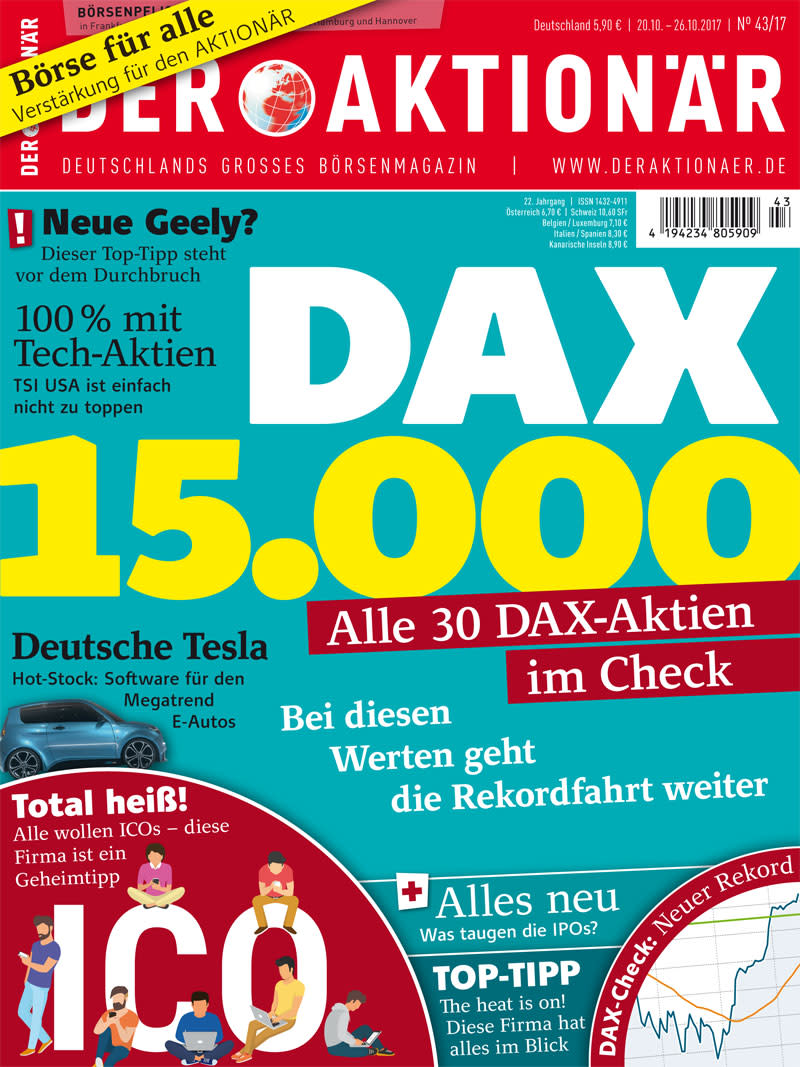 DAX 15.000 – Alle 30 DAX-Aktien im Check: Bei diesen Werten geht die Rekordfahrt weiter