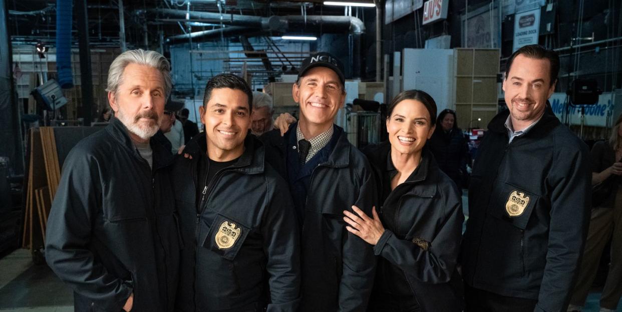 ncis 1000 gary cole as alden parker, wilmer valderrama as nicholas nick torres, brian dietzen as jimmy palmer, katrina law as jessica knight, and sean murray as timothy mcgee