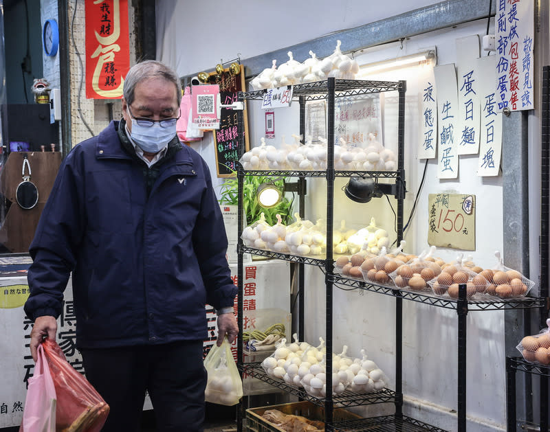 近來缺蛋嚴重，雞蛋價格水漲船高，但根據主計總處統計，還有5個項目年漲幅超越雞蛋（資料照／中央社提供）