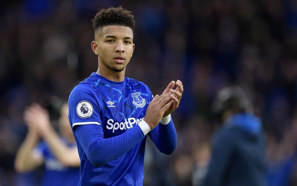 Homegrown Everton defender Mason Holgate is looking to impress Duncan Ferguson - Everton FC