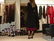 <p>Pelosini sighs,“Too many beautiful outfits to chose from!" Photo: Matteo Cherubino<br></p>