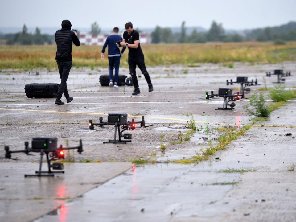 DJI Matrice 300 RTK drones in Ukraine