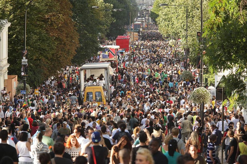 Carnival chaos: Millions of people are expected to descend on the carnival: Peter Macdiarmid/Getty Images