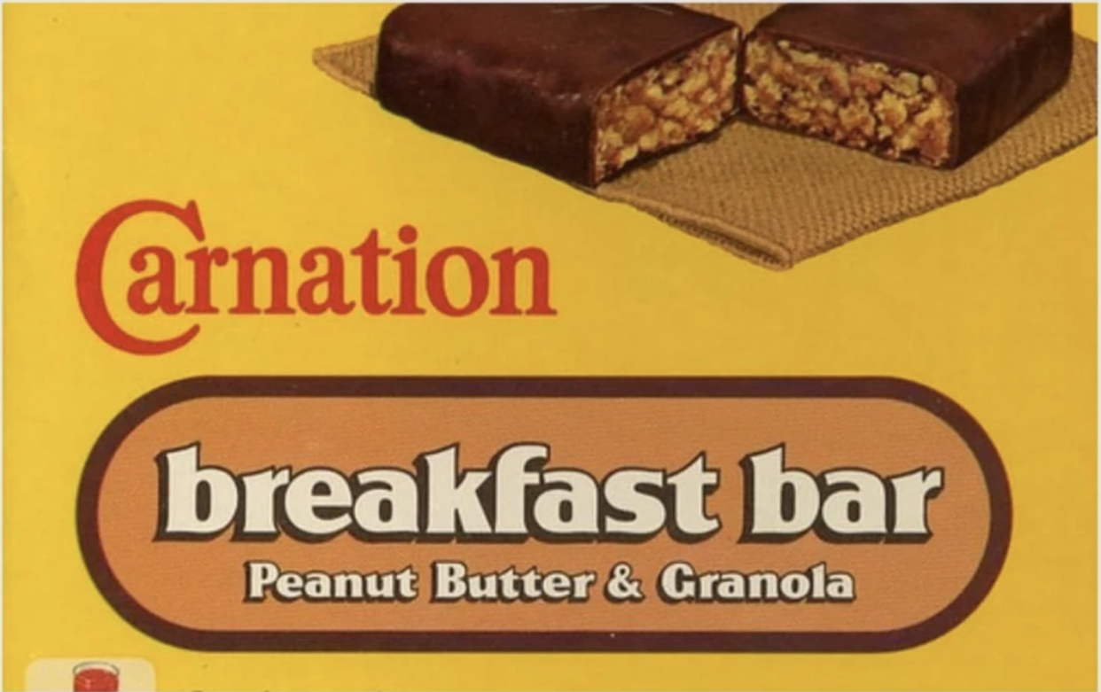 Carnation breakfast bars