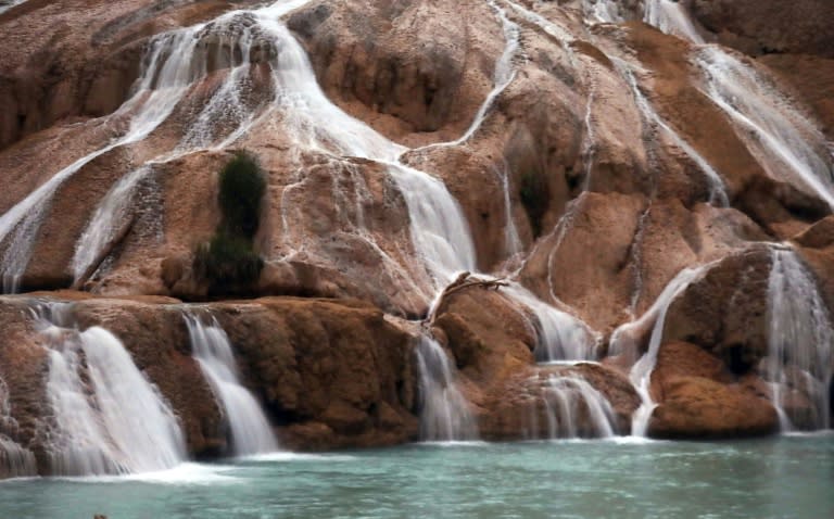 The Agua Azul waterfalls, a major tourist attraction in Mexico's Chiapas state, dried up after an earthquake altered the course of the river that feeds them