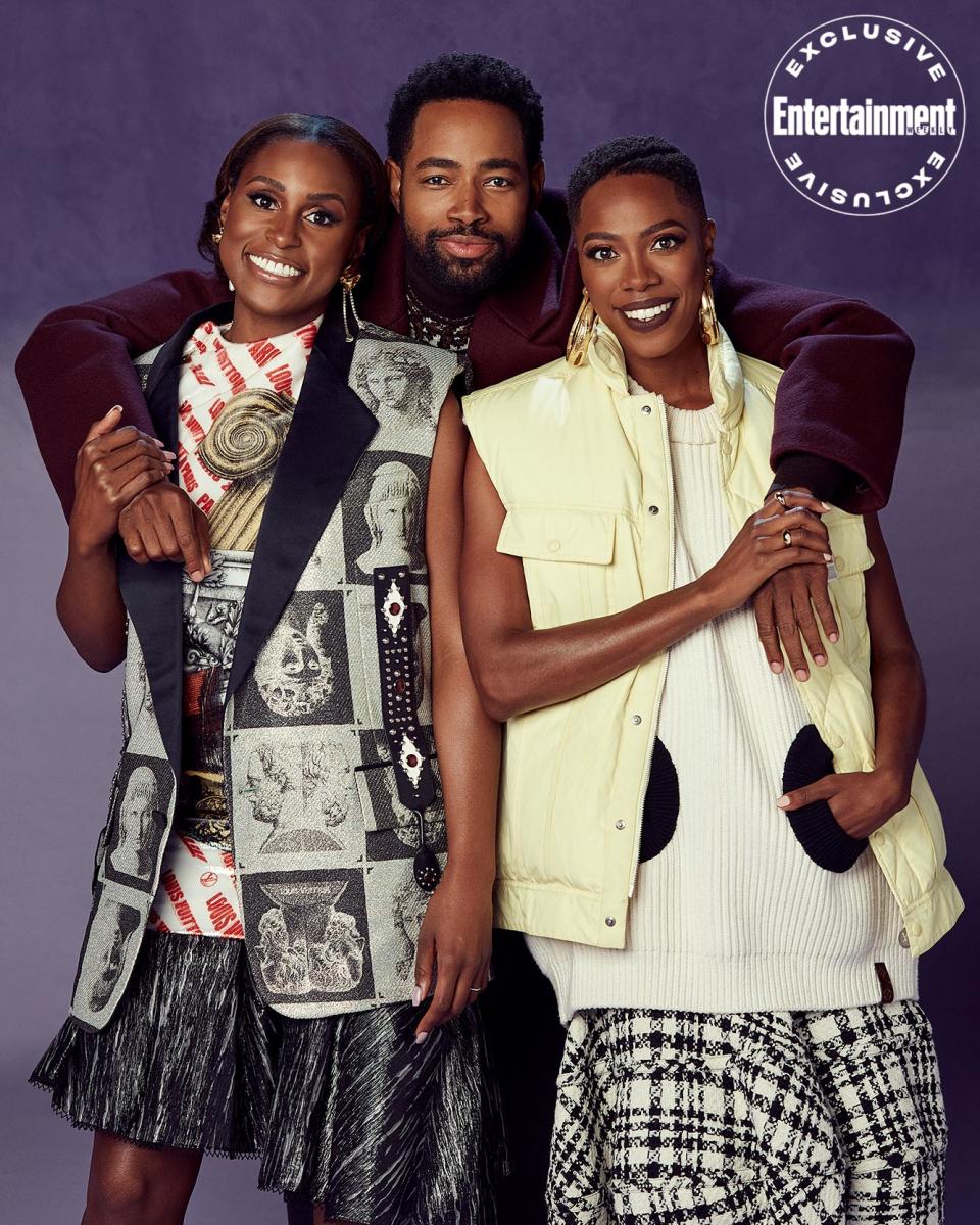 See the stars of Insecure celebrate their bond in EW's cover shoot photos