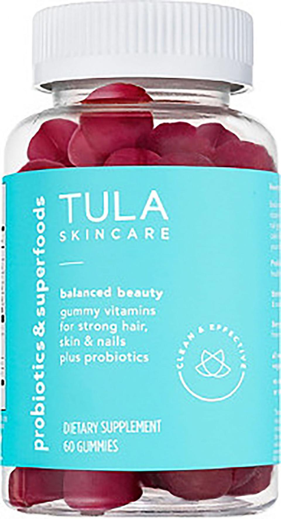 Best For a Sensitive Stomach: Tula Beauty Gummy Vitamins