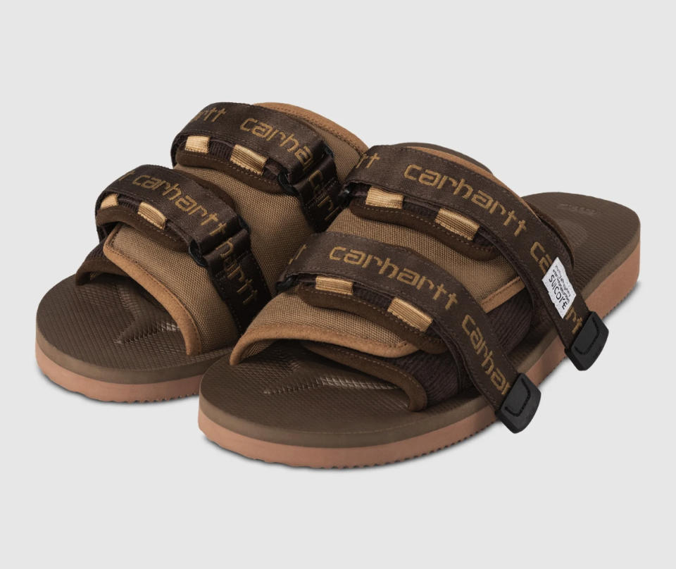 Carhartt WIP x Suicoke Moto slide, sandals, suicoke, carhartt, carhartt wip,