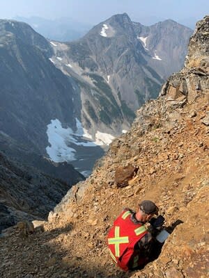 Figure 4: Photograph of the northwestern ridge (CNW Group/Prospect Ridge Resources Corp.)