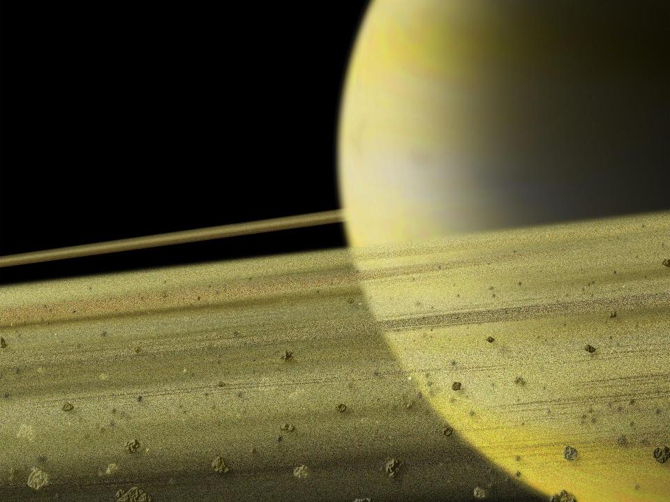 saturn rings illustration