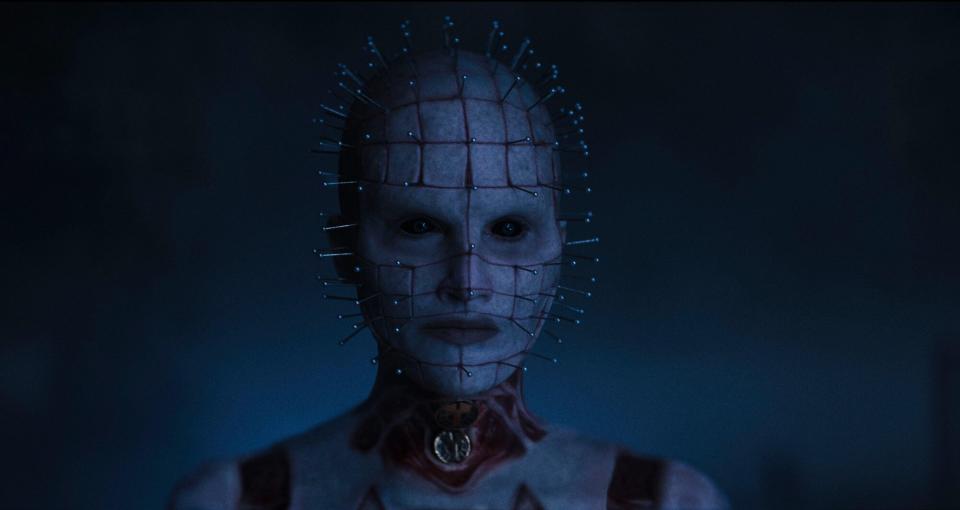 Jamie Clayton as Pinhead in Spyglass Media Group's HELLRAISER, exclusively on Hulu.