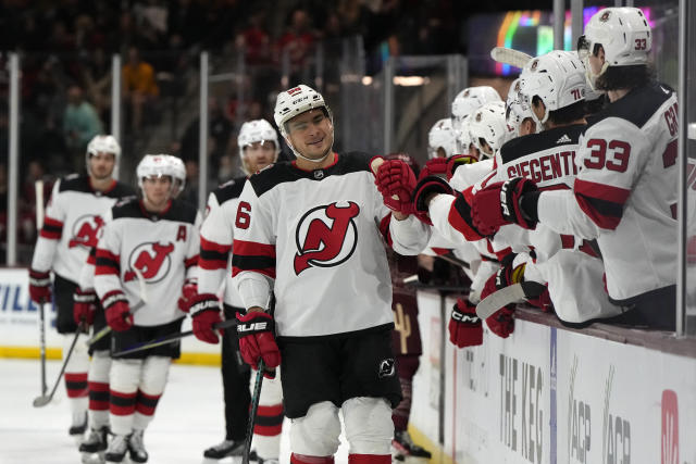 Hischier scores in OT as Devils beat Coyotes 5-4