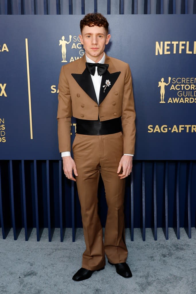 Chris Perfetti attends the 30th Annual Screen Actors Guild Awards at Shrine Auditorium and Expo Hall on February 24, 2024 in Los Angeles, California.