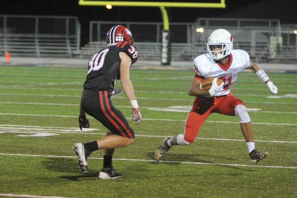 Plymouth's Caiden Allen has the Big Red looking to play fast in 2022.