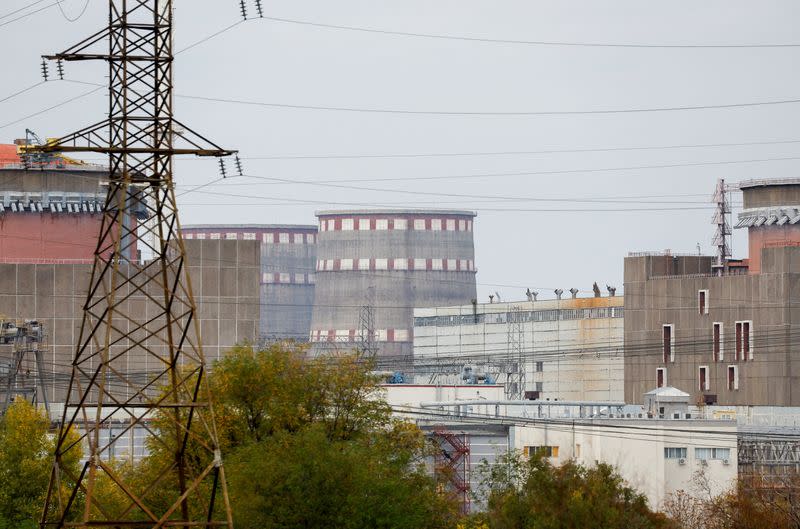 FOTO DE ARCHIVO: La central nuclear de Zaporiyia