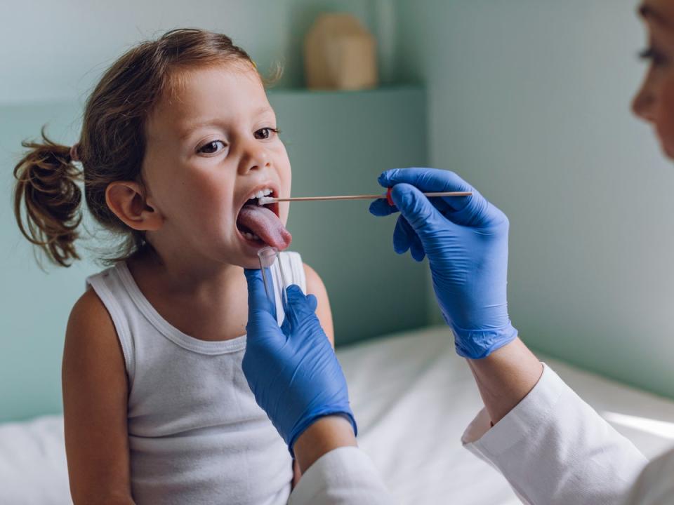 Swab tests can be bought online (Getty)