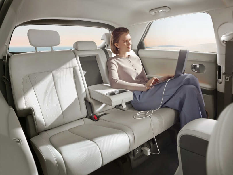 Hyundai Ioniq車款不僅外觀吸睛，內裝質感也令許多消費者動心。（圖／Hyundai提供）