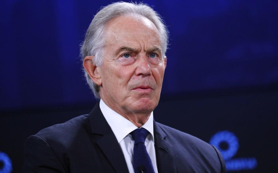 Sir Tony Blair was rejected as a speaker - Getty Images 