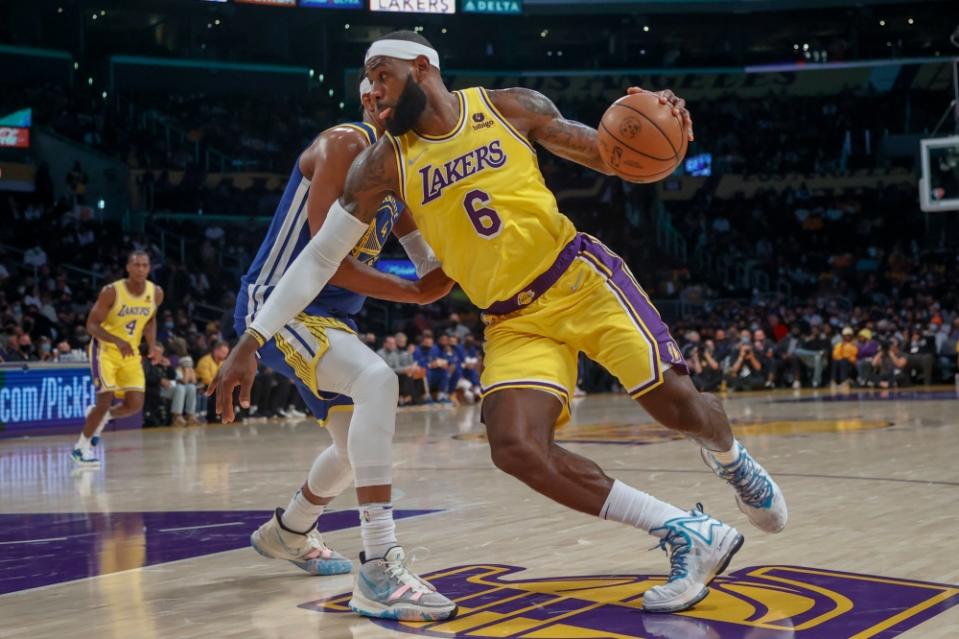 LeBron James, Los Angeles Lakers