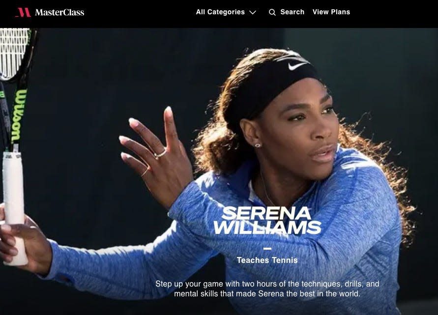 Serena Williams MasterClass