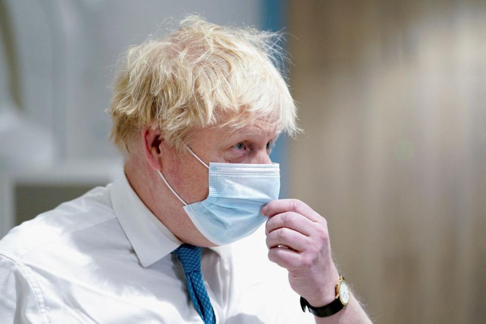 Boris Johnson wanted to “let the bodies pile high” to avoid imposing a second Covid lockdown, the inquiry heard (Reuters)