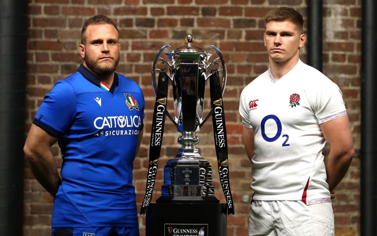 Italy v England Six Nations 2020 What time is kick-off TV channel odds prediction how watch live - PA