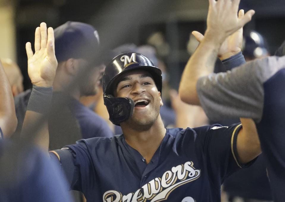 The Milwaukee Brewers keep winning and gaining ground in the NL standings. (AP Photo/Morry Gash)