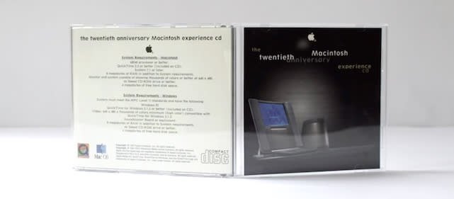 Twentieth Anniversary Macintosh CD, courtesy of Max Piantoni