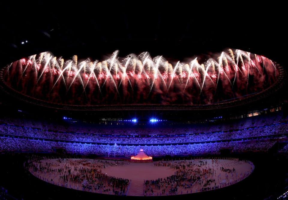 The Olympics officially started with a thrilling opening ceremony on 23 July (Getty Images)