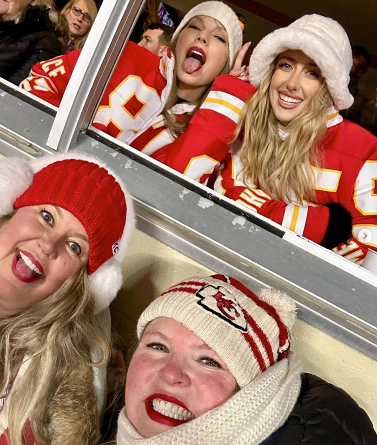 EXCLUSIVE: Woman sitting by Taylor Swift at Chiefs game opens up about ...