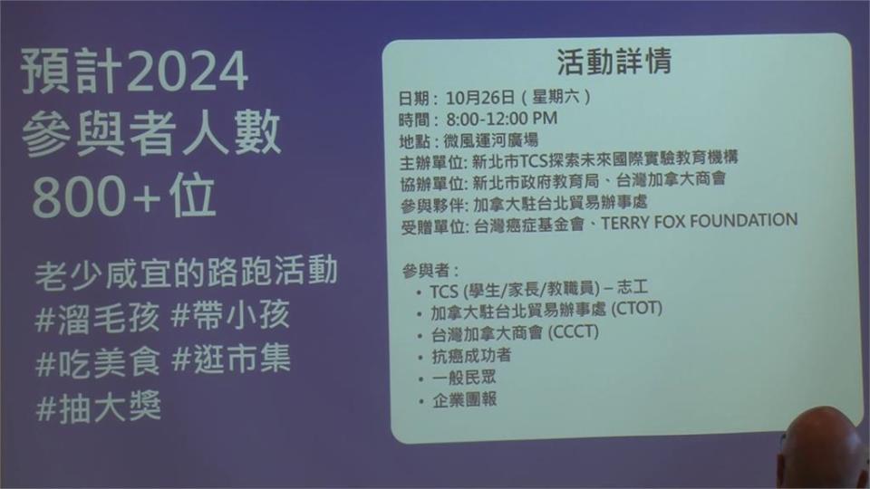 TerryFoxRun抗癌公益路跑　10/26新北市蘆洲微風運河廣場登場