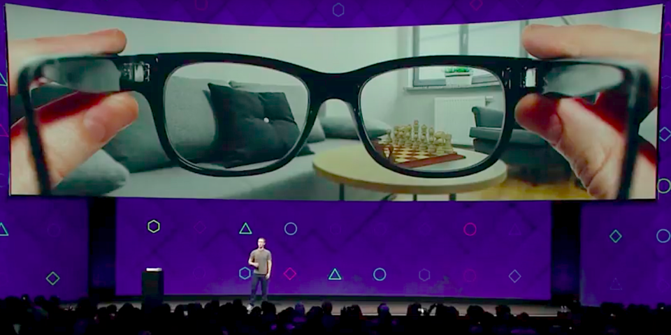 facebook augmented reality glasses