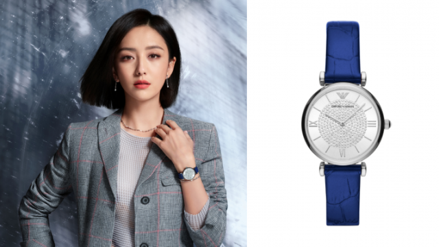 Emporio Armani 2021春夏腕錶系列亞太區形象代言人佟麗婭華麗演繹春夏