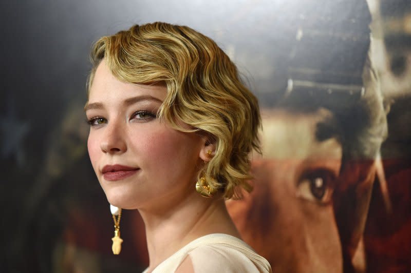 Haley Bennett also executive produced "Widow Clicquot." File Photo by Christine Chew/UPI