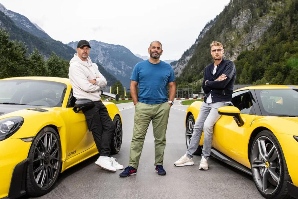 The Top Gear trio (Top Gear/BBC)