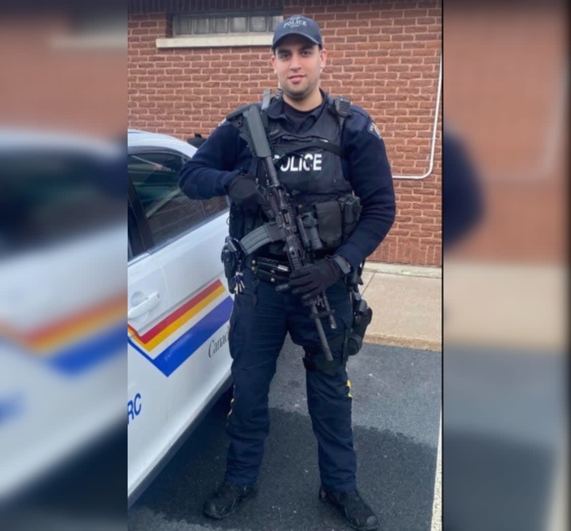 Former RCMP constable Osama Ibrahim was handed a two-year conditional sentence, which will see him serve his sentence in the community. (Name withheld - image credit)